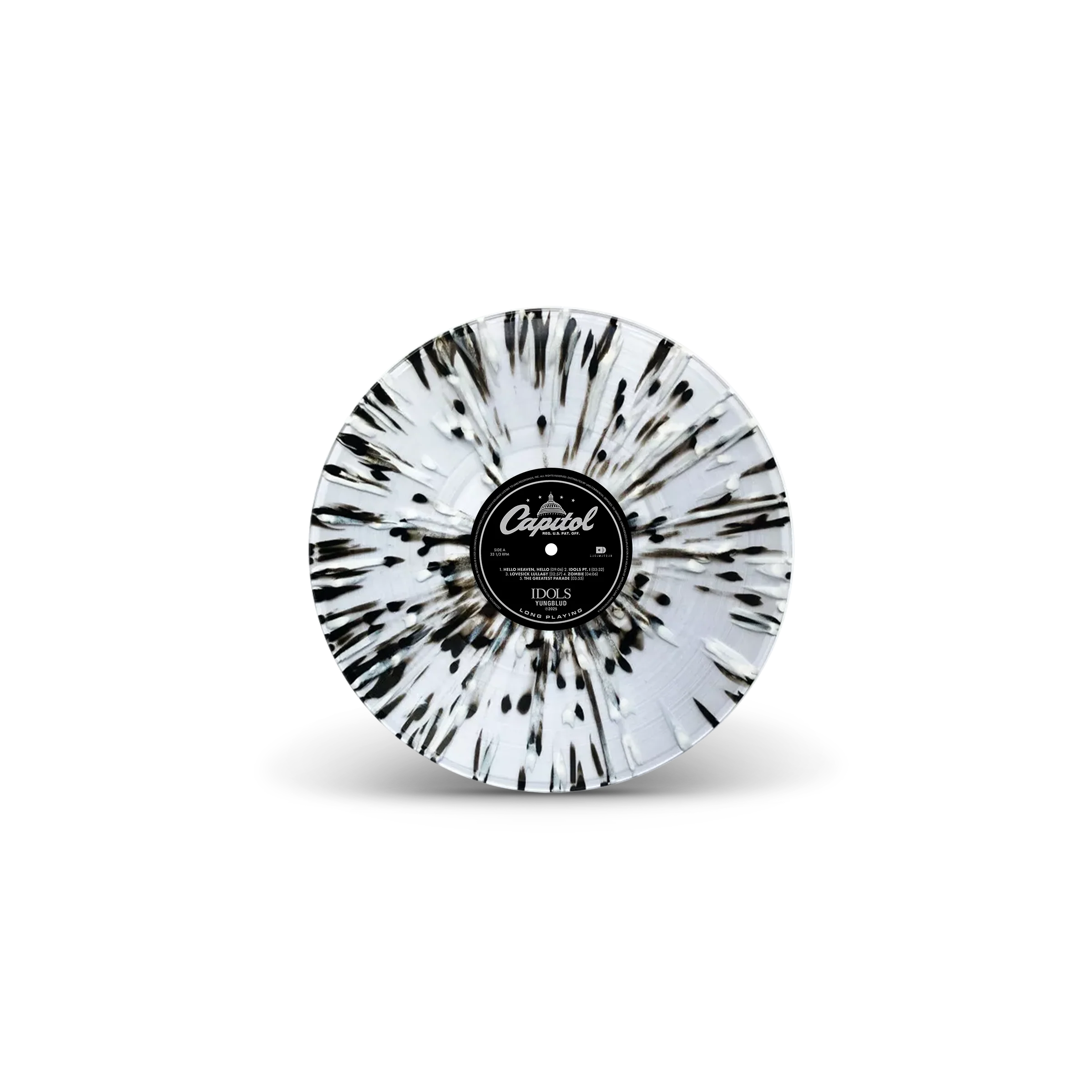 Idols “Shattered State” Splatter Deluxe Vinyl + Signed Art Card